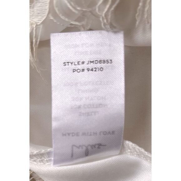 Lulus Devotion White Lace Short Sleeve Midi Dress, Size Small - Picture 9 of 9